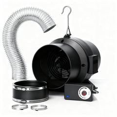 MELONFARM 6-inch Inline Duct Fan front view