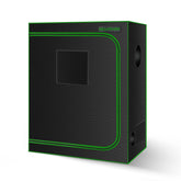 MELONFARM Small Grow Tent front view, 30”x18”x36”, black