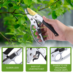 MEPEREZ pruning shears in a gardening setting