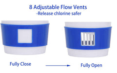 Merkia Floating Mini Spa Dispenser used in a hot tub
