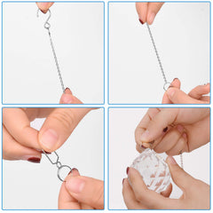 MerryNine sun catcher chains displayed outdoors