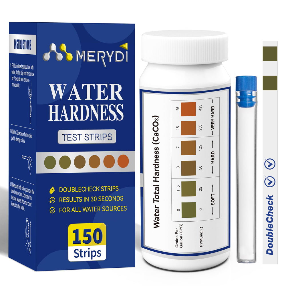 Merydi Water Hardness Test Kit packaging front view