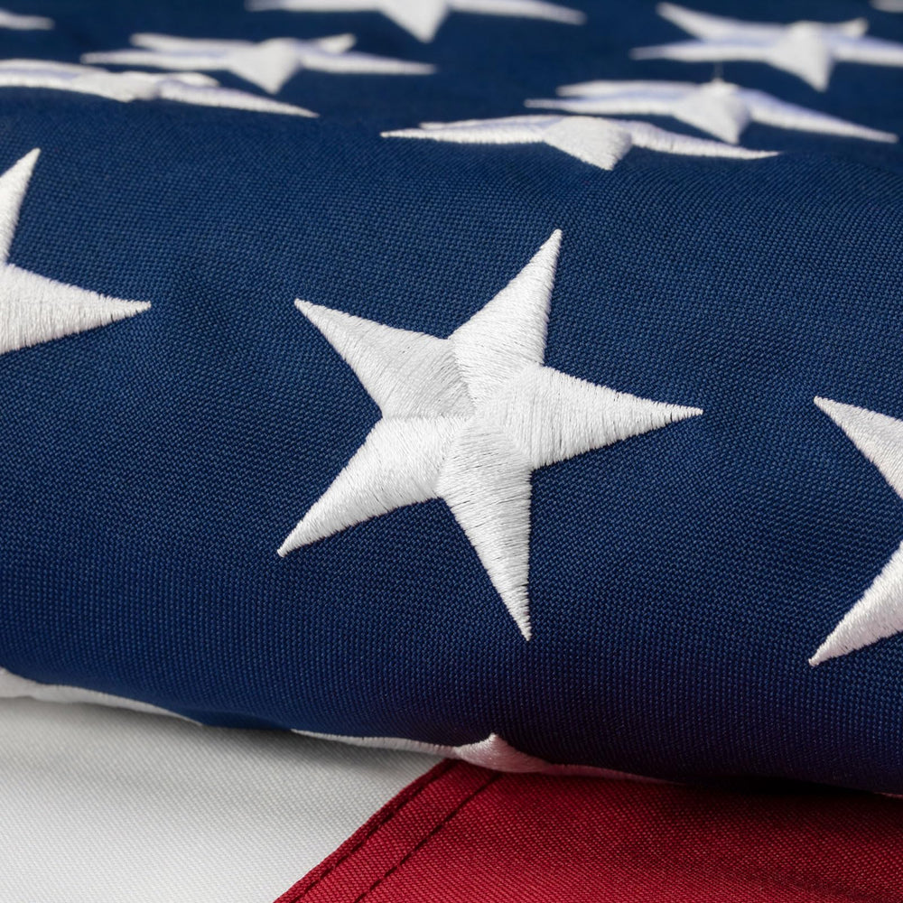 Meryndou American Flag 3x5 FT vibrant red, white, and blue front view