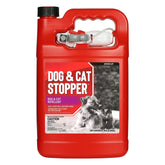 Messinas Dog & Cat Stopper 128 oz red bottle front view