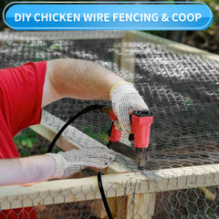 Metal pliers included with DOLEMODUO chicken wire mesh