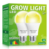 mfxmf LED Grow Light Bulb full spectrum view