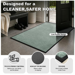 Mibao door mat laid flat at an entrance