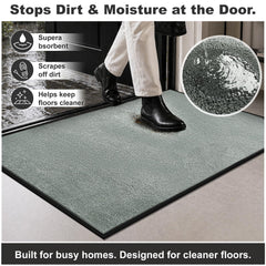 Mibao door mat showing texture and design