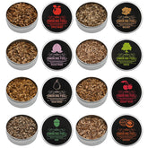 Micovay Smoking Wood Chips set with eight flavour tins