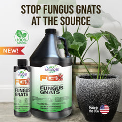 Microbe Life Hydroponics FGX Fungus Gnat Killer clear liquid close-up