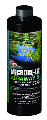 MICROBE-LIFT Algaway 5.4 16 oz bottle front view