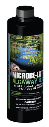 MICROBE-LIFT Algaway 5.4 Algae Control 32 Ounces front view