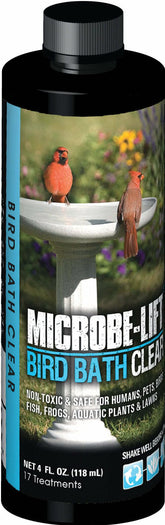 MICROBE-LIFT Bird Bath Clear 4 Oz bottle front view