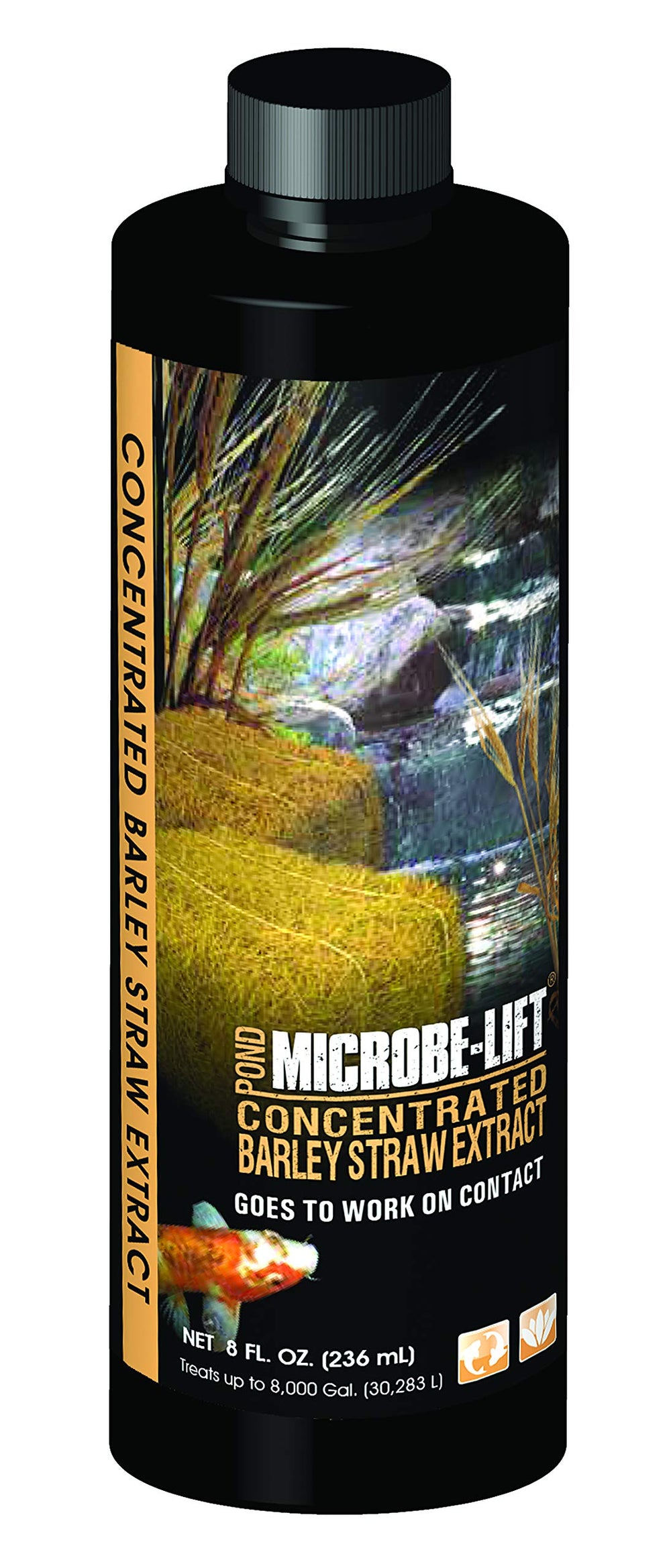 MICROBE-LIFT Concentrated Barley Straw Extract 8 oz bottle front view