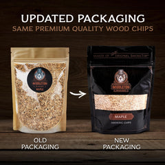 Middleton Mixology SmokeTop 4oz Cocktail Smoker Chips bulk bag side view