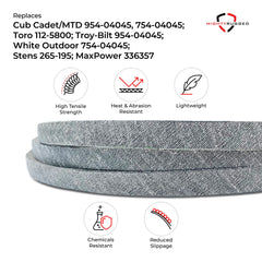 MightyRugged deck belt in packaging