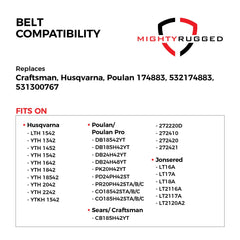 MightyRugged Replacement Belt packaging