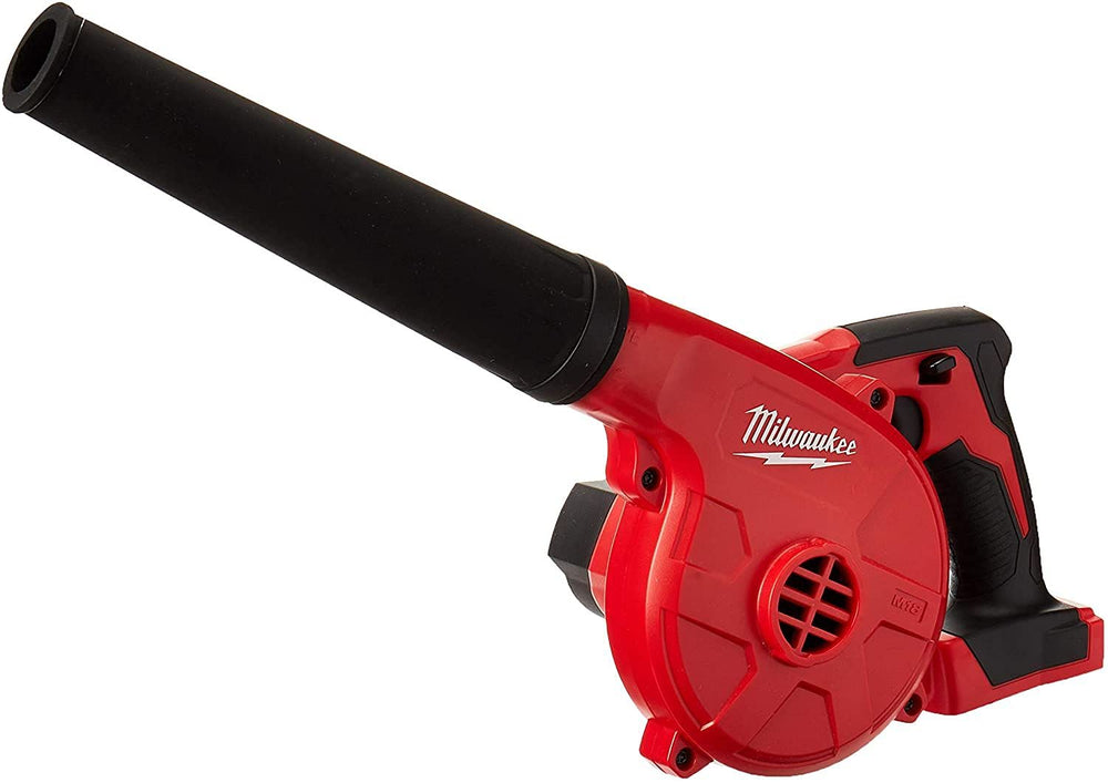 Milwaukee M18 18V Cordless Leaf Blower front view in red
