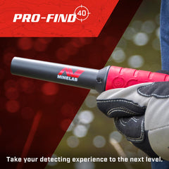 MINELAB PRO-FIND 40 Waterproof Pinpointer with flashlight