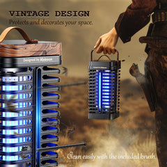 Minimoon Bug Zapper cleaning port for easy maintenance