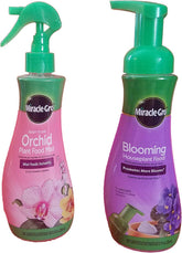 Miracle-Gro Blooming Houseplant Food 8 oz bottle with label