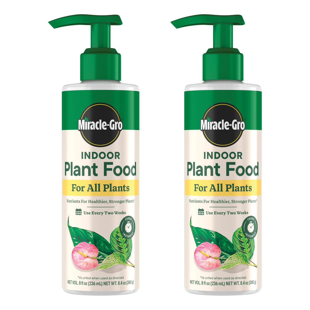 Miracle-Gro Indoor Plant Food 8 fl. oz. bottle front view