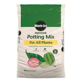 Miracle-Gro Indoor Potting Mix 16 qt bag front view
