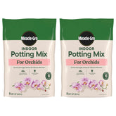 Miracle-Gro Orchid Potting Mix Coarse Blend 8qt front view