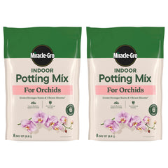 Miracle-Gro Orchid Potting Mix Coarse Blend 8qt front view