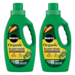 Miracle-Gro Organic Plant Food 32 fl. oz. front view