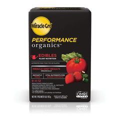 Miracle-Gro Performance Organics Edibles Plant Nutrition 1 lb front view
