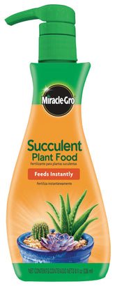 Miracle-Gro Succulent Plant Food 8 oz bottle front view
