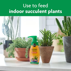 Miracle-Gro Succulent Plant Food packaging back view