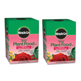 Miracle-Gro Water Soluble Rose Plant Food 1.5 lb front view