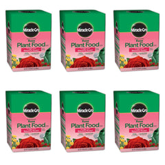 Miracle-Gro Water Soluble Rose Plant Food 1.5 lb packaging front view