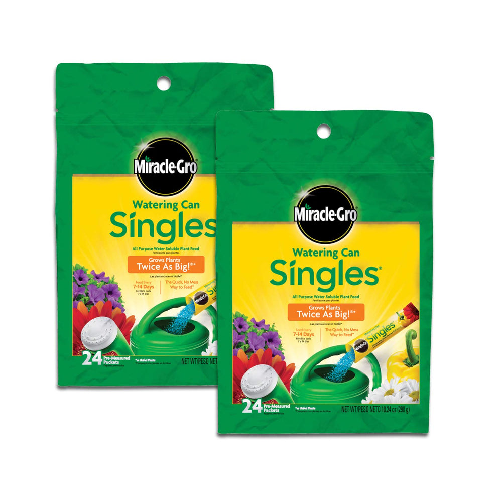 Miracle-Gro Watering Can Singles All Purpose Plant Food front view