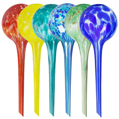 Mission Gallery watering globes set of 6, multicolour