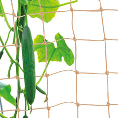 Miuezuth Jute Trellis Netting 6.6x9.8 Ft front view