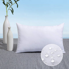 MIULEE 14x22 inch outdoor pillow insert front view