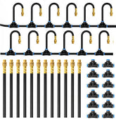 MIXC 1/4" Drip Irrigation System with adjustable copper nozzles