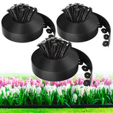 MIXC Landscape Edging Kit black rolls and spikes