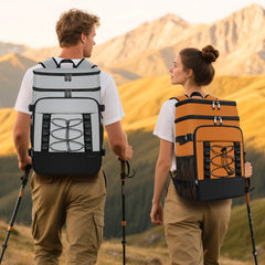 MIYCOO Cooler Backpack showing the two compartments
