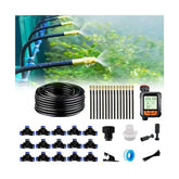MOCOBER 65FT Drip Irrigation Kit with copper nozzles and accessories