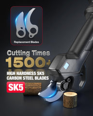 MODOFO Electric Pruning Shears with included accessories