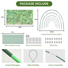 Monirsen netting kit packaging with included components