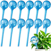 MOONSOUND Plant Watering Globes clear blue set front view