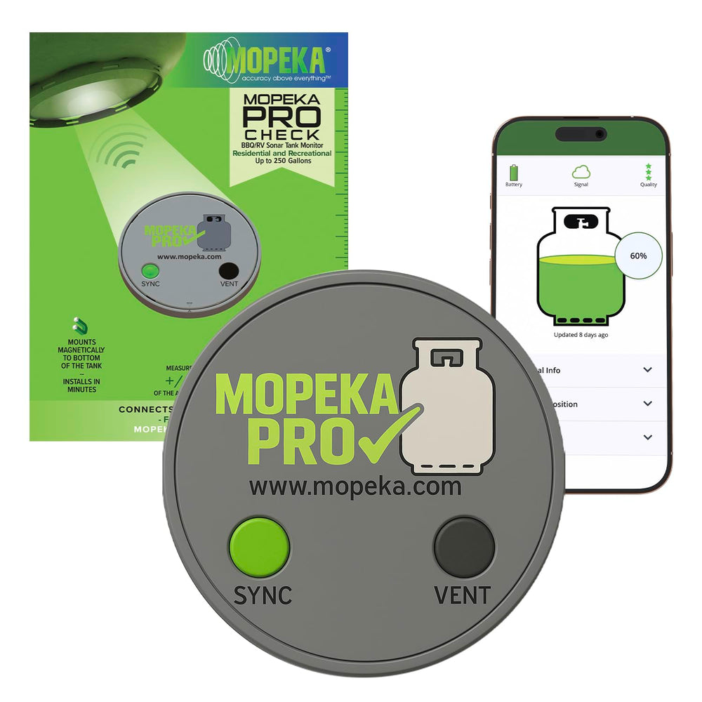 Mopeka Pro Check Bluetooth Propane Tank Sensor front view