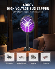 Mosiller Electric Fly Swatter 4000V side view