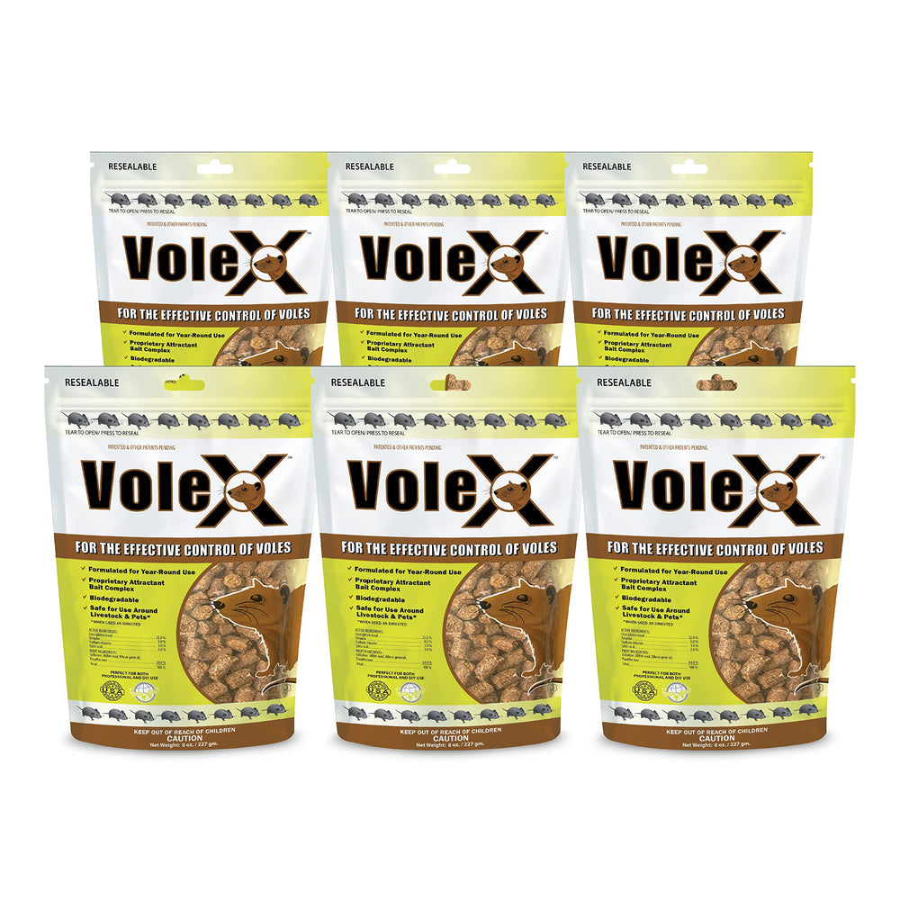 MouseX VoleX Pellets 3 lb packaging front view