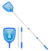 Mowend Swimming Pool Skimmer Net with adjustable aluminum pole